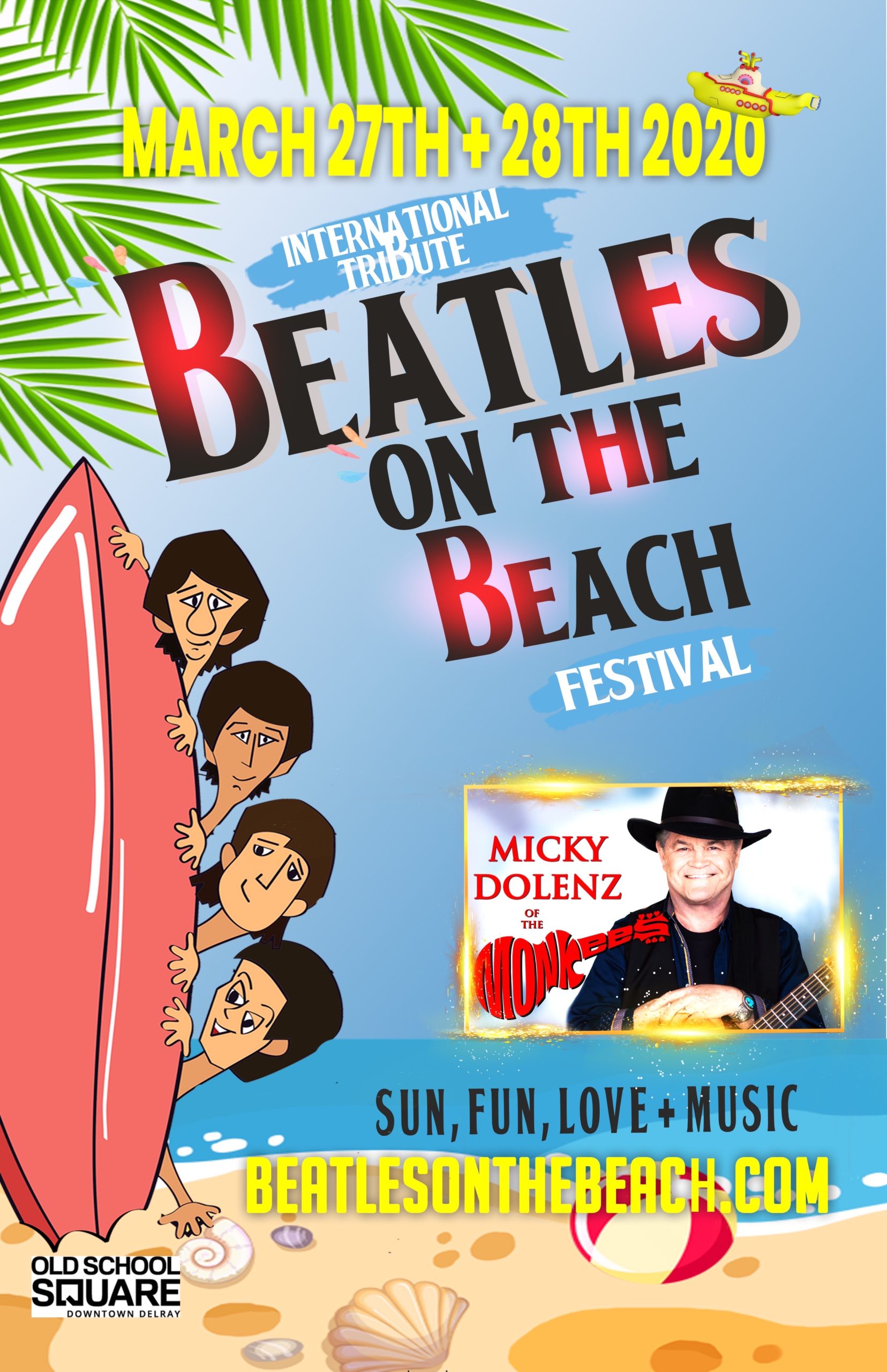 ALL Seats On Sale NOW! Beatles On The Beach